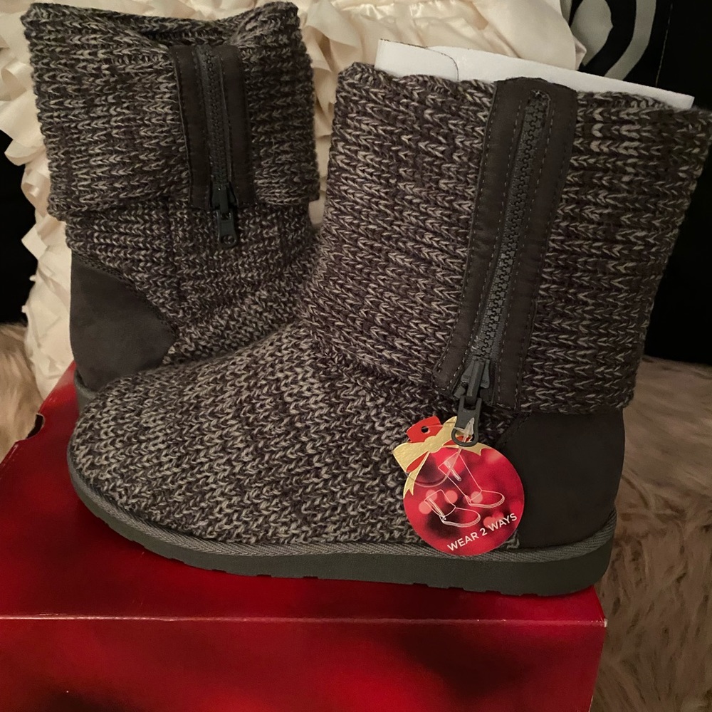 ❤️ SO Sparkle side zip foldable boots ❤️